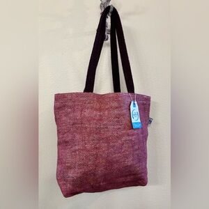 Chic Burgundy Tote Bag